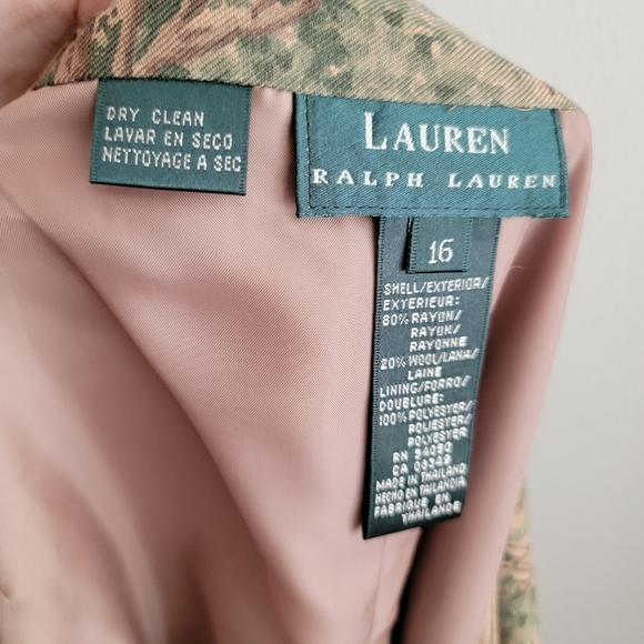 Vintage Lauren Ralph Lauren Balmoral Fox Hunt Skirt size 16 NWT - Picture 6 of 7